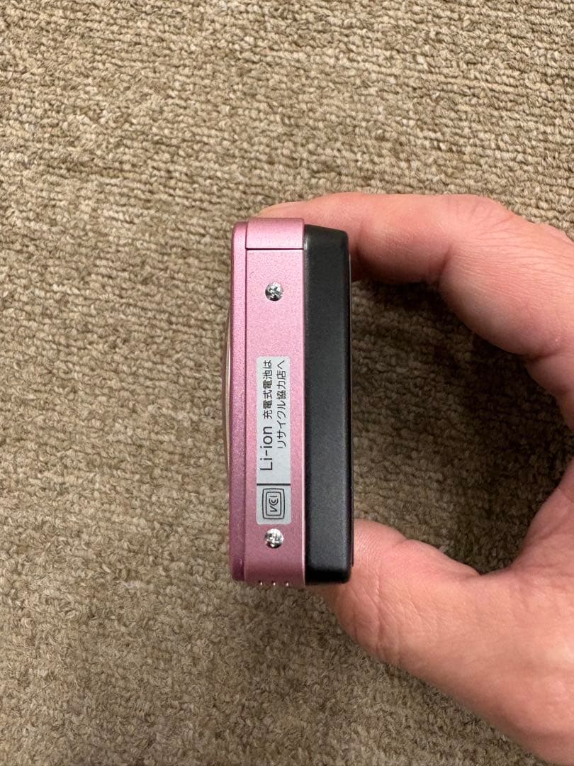 極美品 SONY Cyber-Shot DSC-W350 コンデジ ピンク 純正
