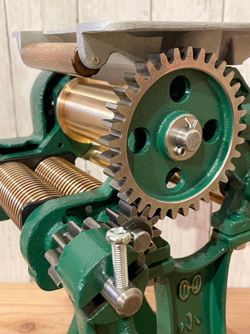 小野式製麺機 両刃【251010】説明書コピー.トラブル予防ガイド.麺帯ハンガー