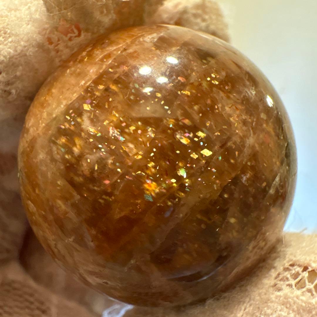 アルーシャサンストーン♡トルマリン♡スモーキー共生スフィアNo.2218