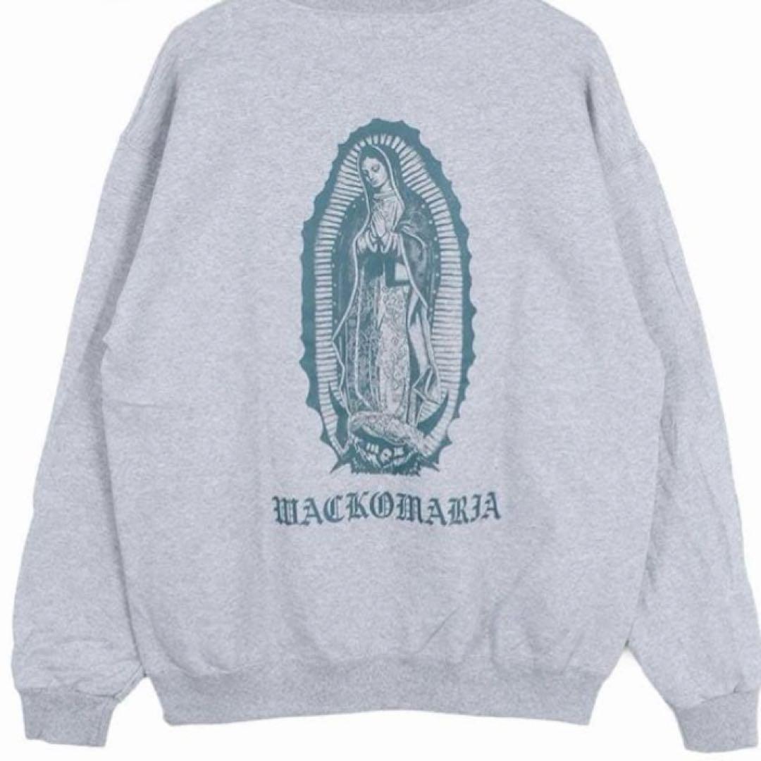 WACKOMARIA ワコマリア　スウェット　グレーグリーンLサイズ　新品