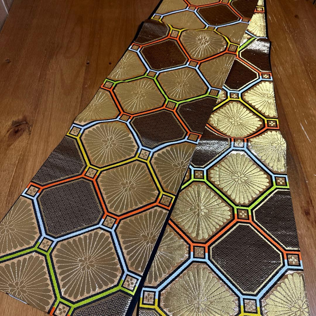 七五三　7歳　正絹着物　袋帯、長襦袢、小物セット　 18ー12