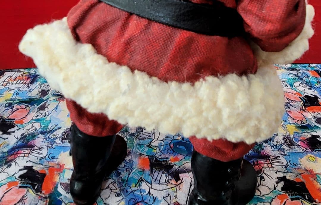 クリスマス　サンタ　インテリア　人形　ディスプレイ