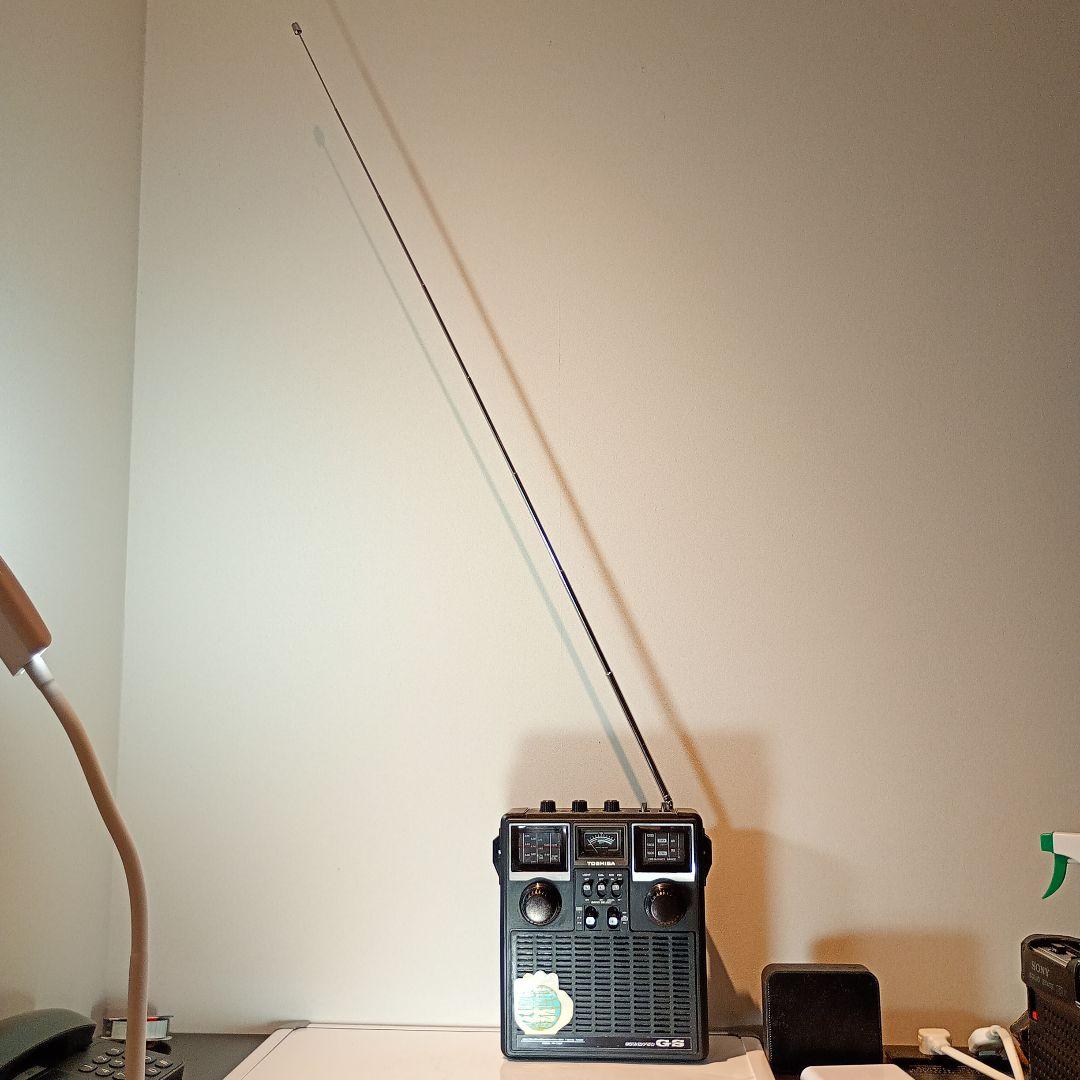 東芝　BCLラジオ　RP-775F　動作品　一部難あり。電源コード付き