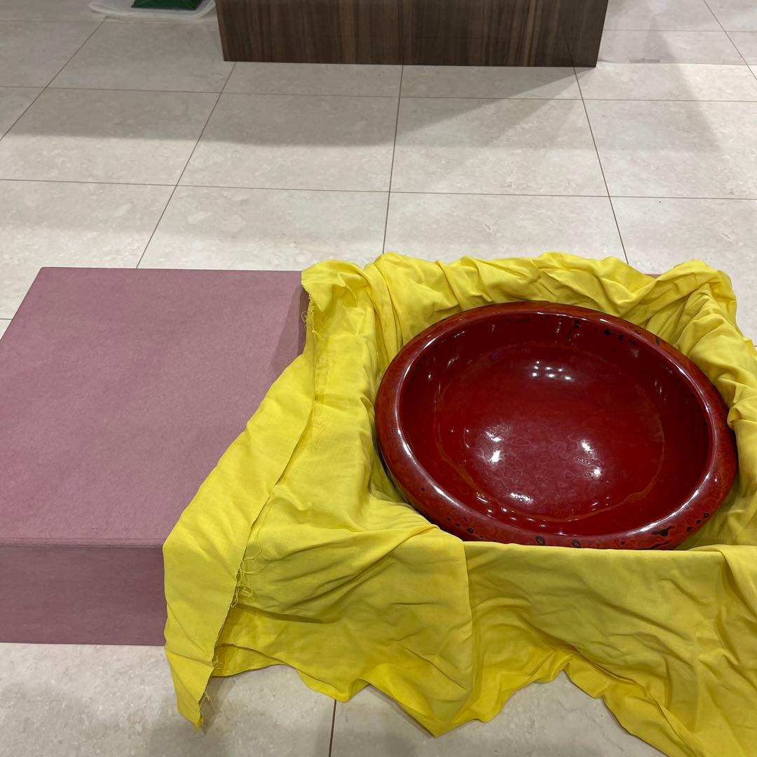 会津塗り　乾漆鉢　大型