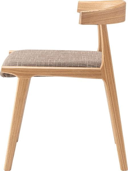 ロボット掃除機対応♪ ダイニングチェア 浮く ブラウン HOC-541 N01