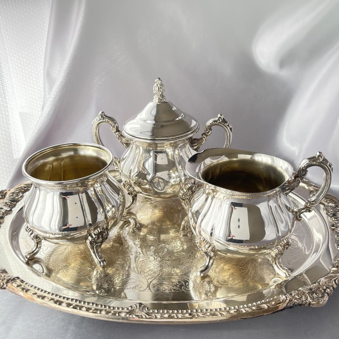 【Towle】 ミルクジャグ / シュガーボウル / ウエストボウル