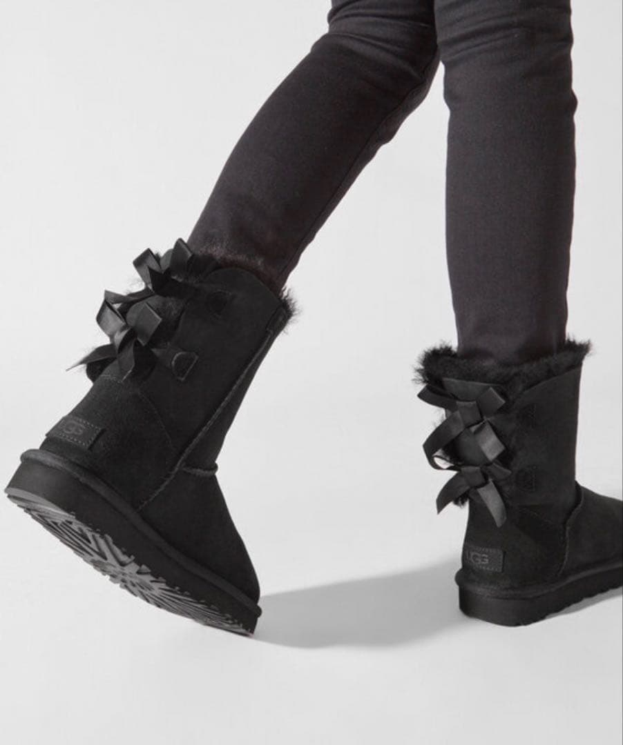 新品・未使用品 UGG アグ CLASSIC BAILEY BOW 24.0cm