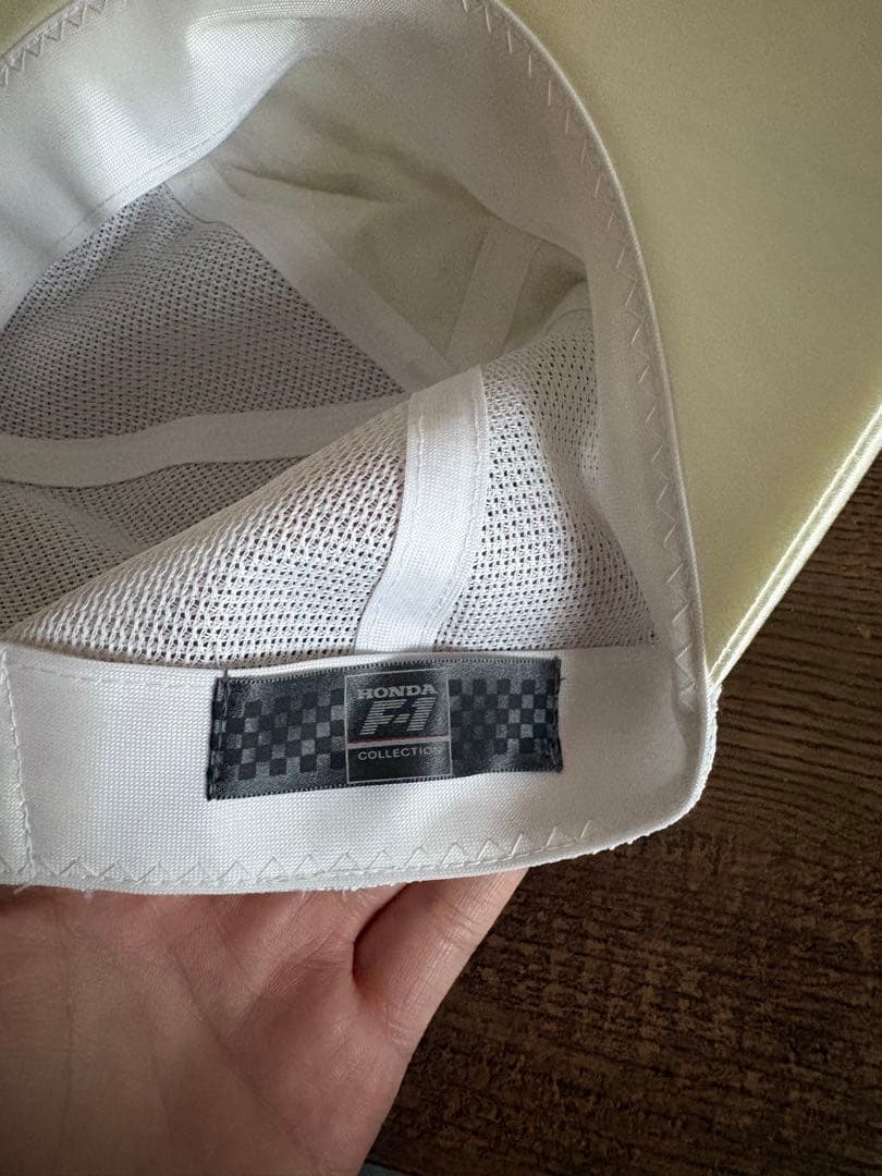 【希少・サイン入り】ホンダ F1 レーシング メッシュキャップ　中嶋悟サイン入り