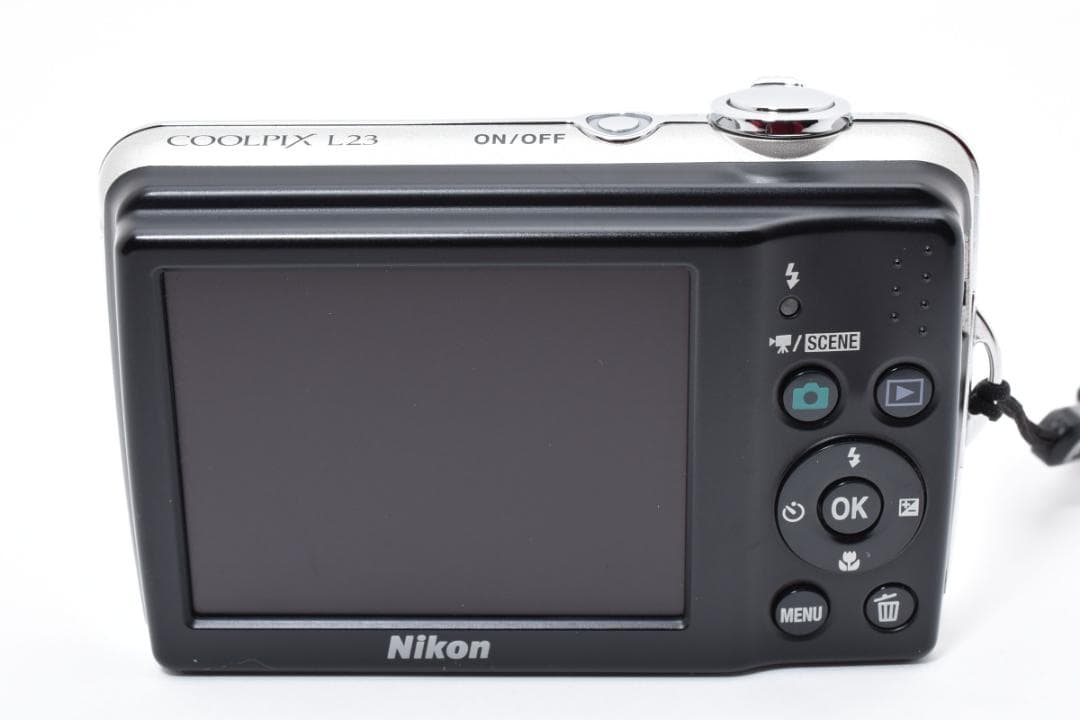 【美品】Nikon COOLPIX L23 シルバー　動作確認済
