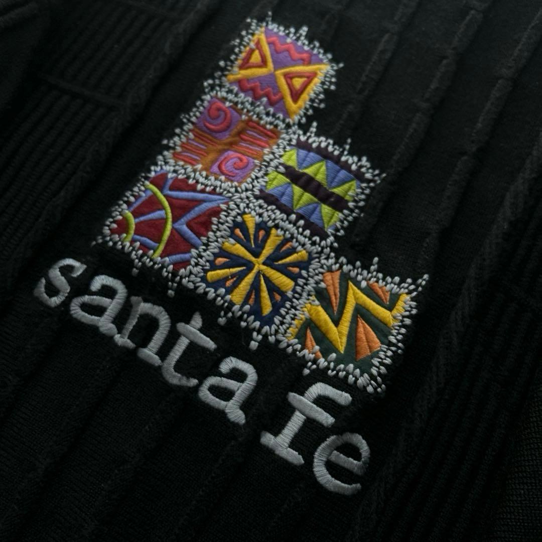 ★スーパーマン★ さん専用santa feサンタフェウール100%3Dニット刺繍