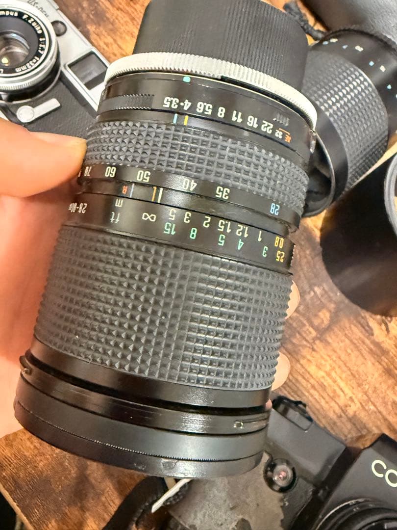 昭和レトロ フィルムカメラセット｜OLYMPUS・PENTAX・CONTAX 他