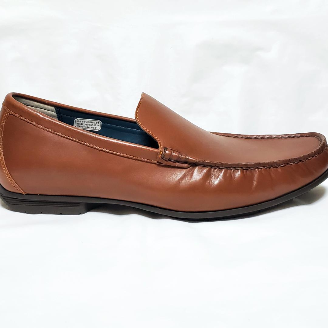 【新品未使用】　リーガル　ドライビングシューズ　スリッポン　本革　ブラウン