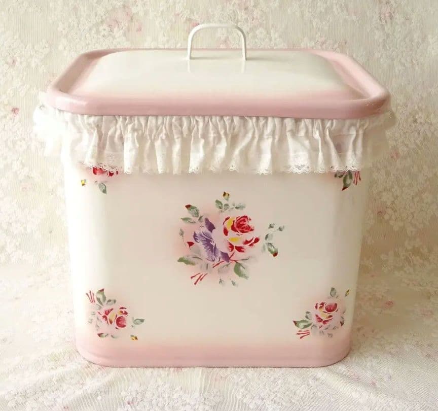 イマン　プリンセスローズ　ＢＯＸ缶　ボックス缶　マニーローズ　ストッカー