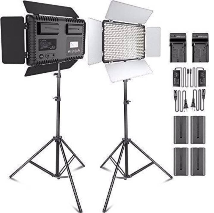 ビデオ・写真用照明 LEDライトキット SAMTIAN TL-600AS