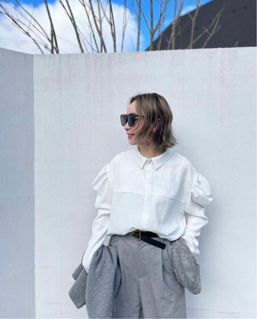 たまごサンド 【girlish】St.cecilia スピナッチブラウス