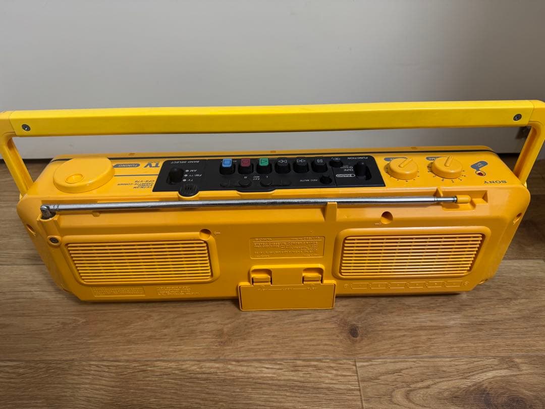 SONY ソニー CFS-V75（1984年発売　防滴SPORTSシリーズ）