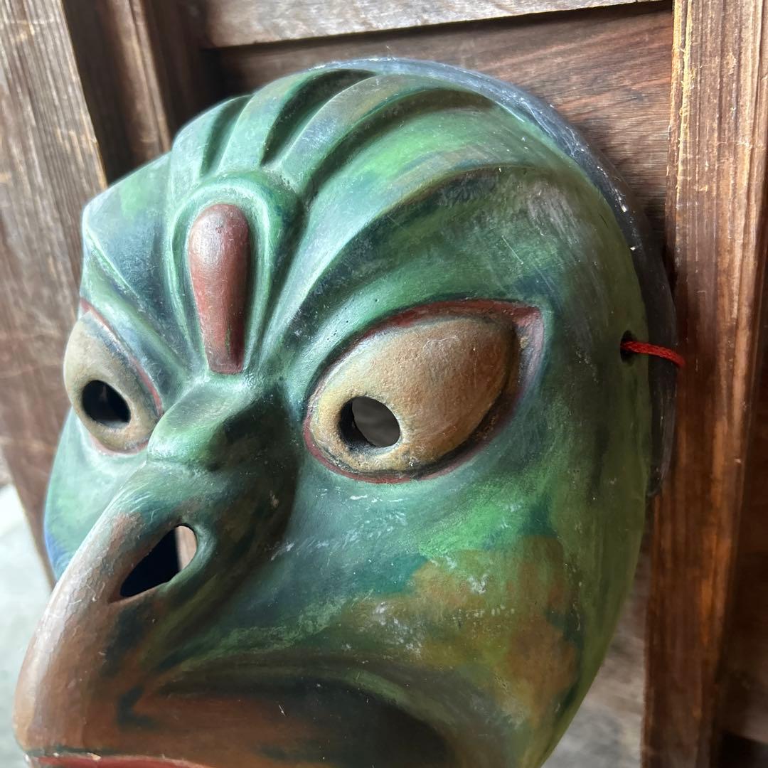 アンティーク 舞楽面