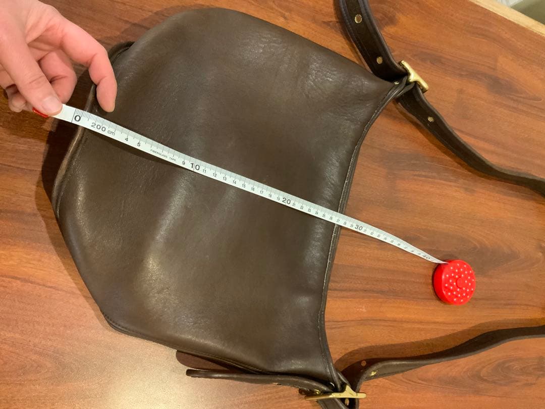 オールドコーチ ブラウン 本革 バケツバッグ OLD COACH