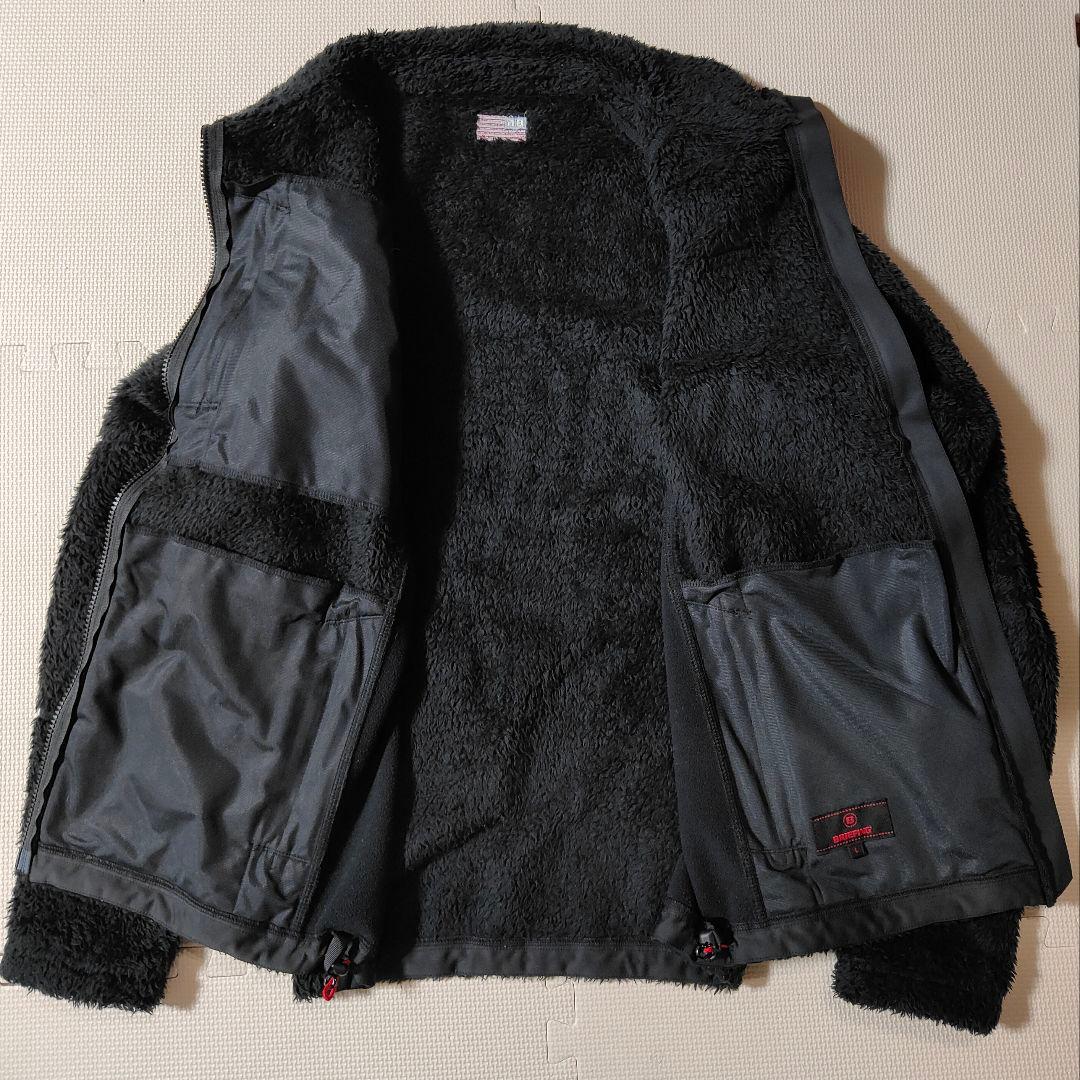 ブリーフィング　ボア　ジップジャケット　黒　ブラック　ゴルフウェアー　Lサイズ