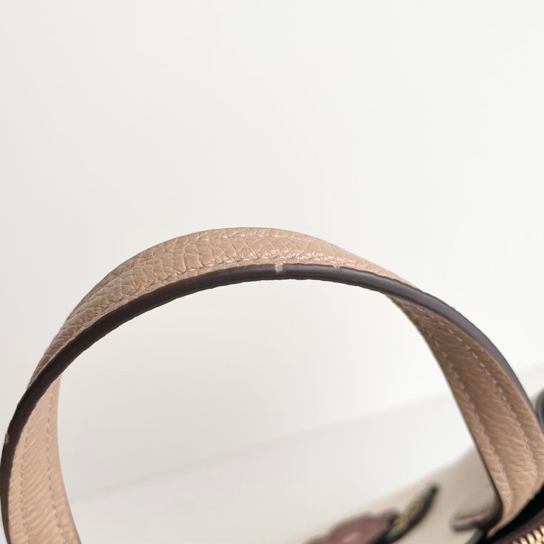 コーチ COACH ハンドバッグ ウィロウ トート 24 ティーローズ ほぼ新品