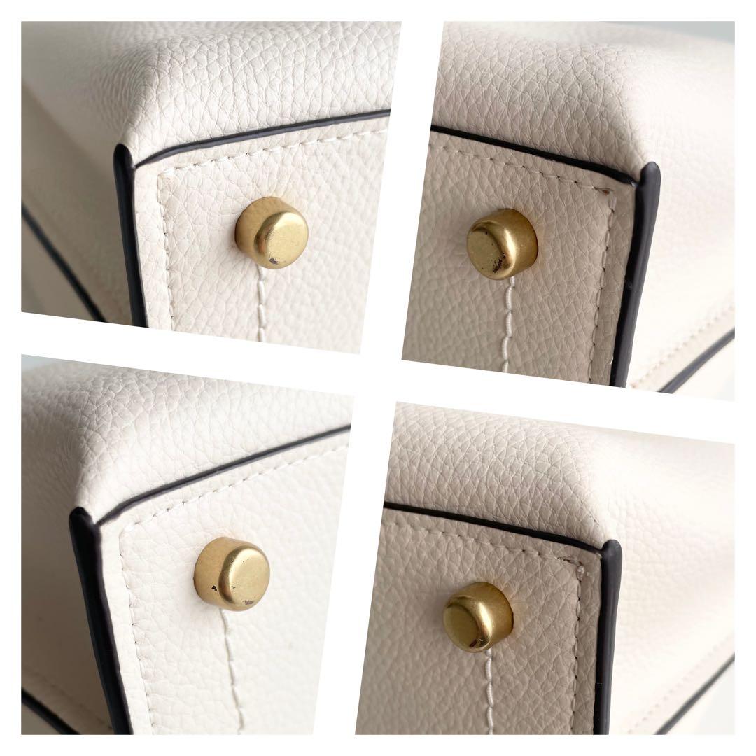 コーチ COACH ハンドバッグ ウィロウ トート 24 ティーローズ ほぼ新品