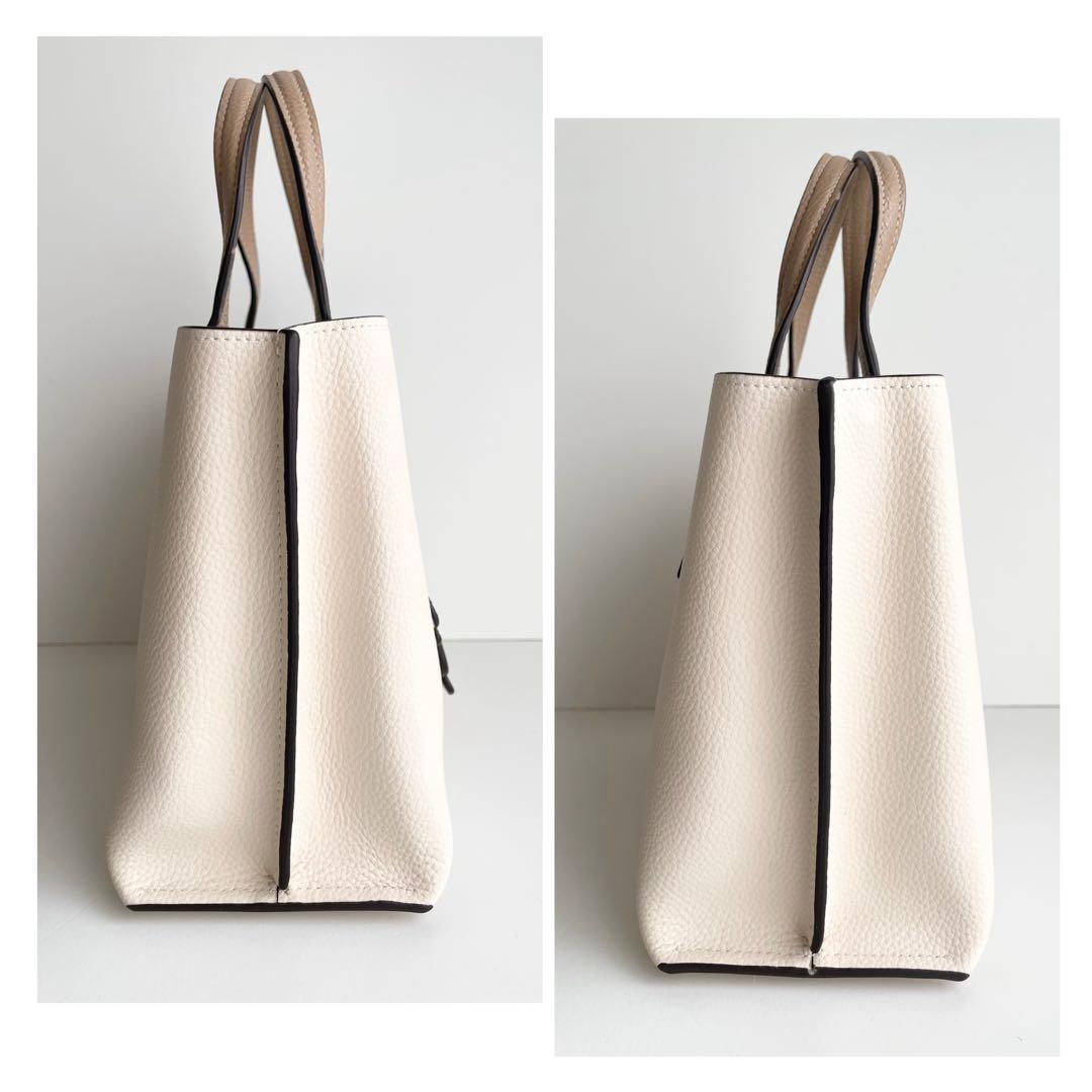 コーチ COACH ハンドバッグ ウィロウ トート 24 ティーローズ ほぼ新品