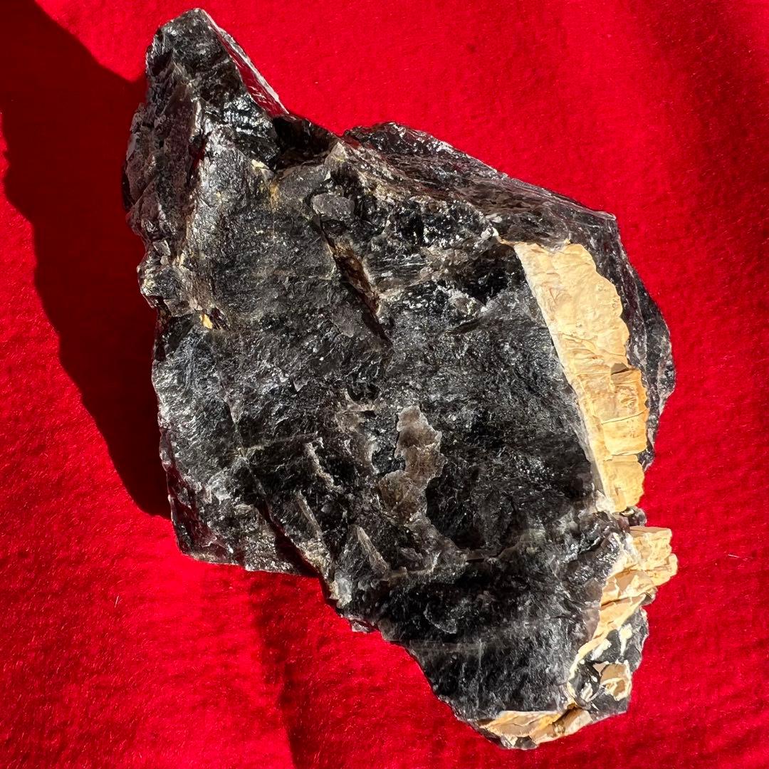 ✳専用‼️極上品質☆存在感抜群‼️漆黒パワー✨山東省産 モリオン クラスター 天然石