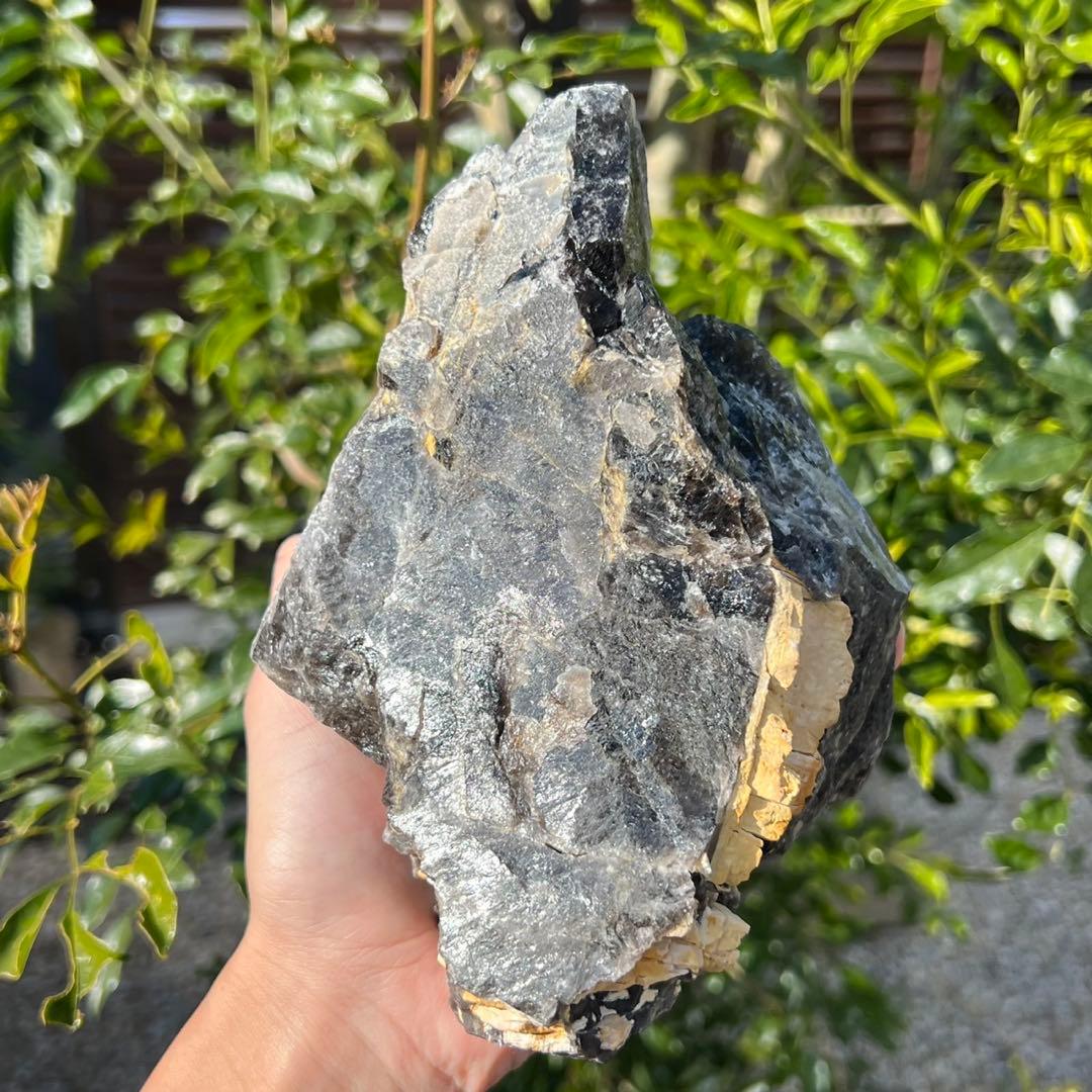 ✳専用‼️極上品質☆存在感抜群‼️漆黒パワー✨山東省産 モリオン クラスター 天然石