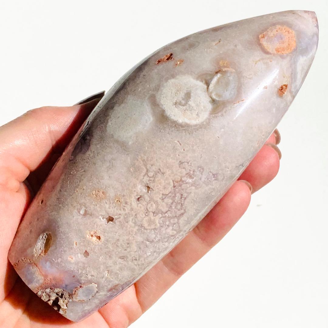 ★★★破格 最終特価【 ピンクアメジスト トーチ型 ドーム 約500g 】