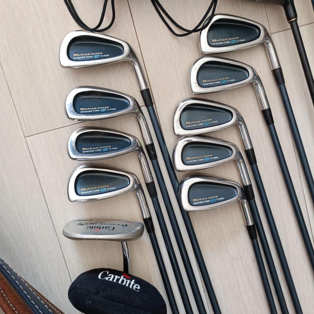 ゴルフクラブセットバッグ付け 13本 右利用