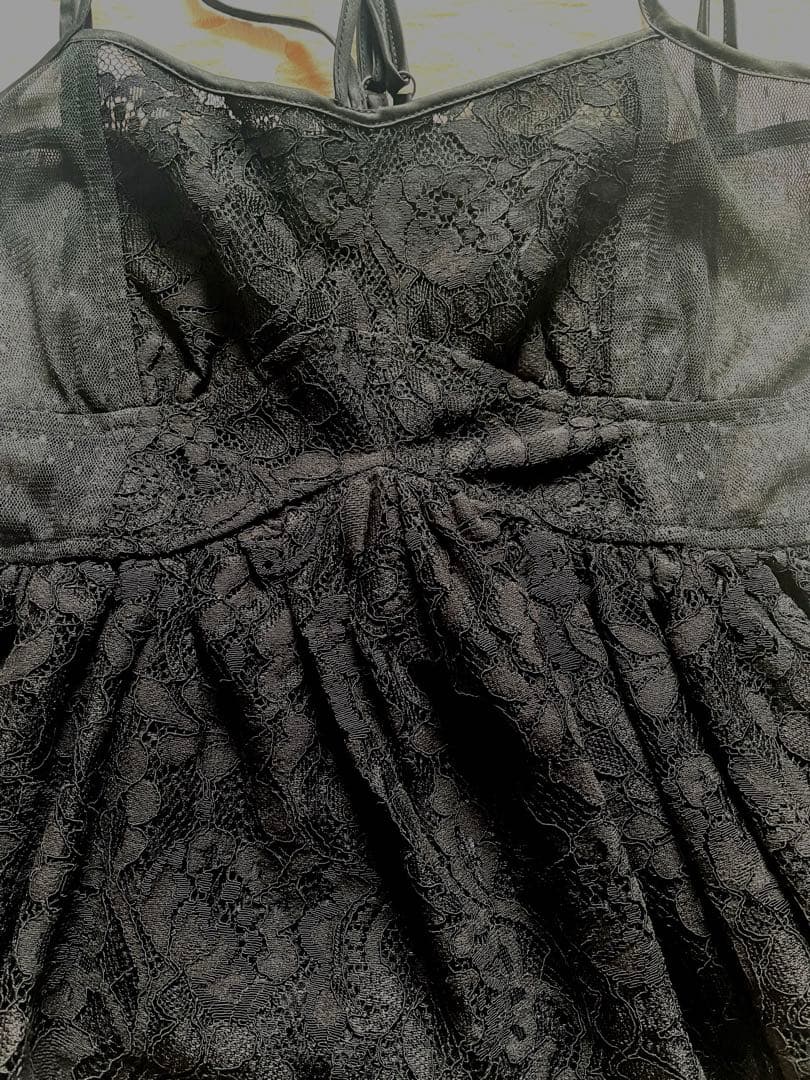 今期完売大人気　ameri vintage ビスチェキャミ黒