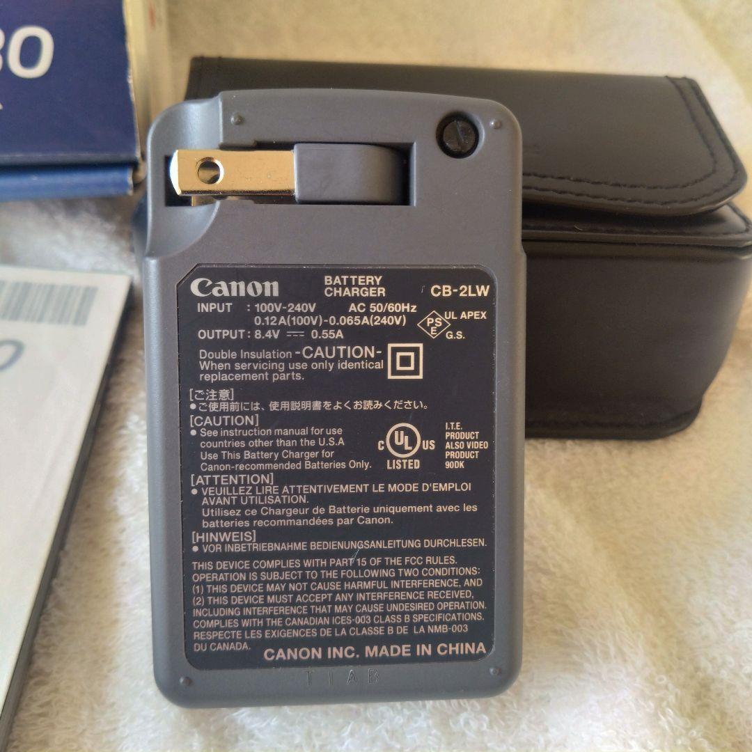 極美品 Canon PowerShot S80 キャノン CCDセンサー 動作品