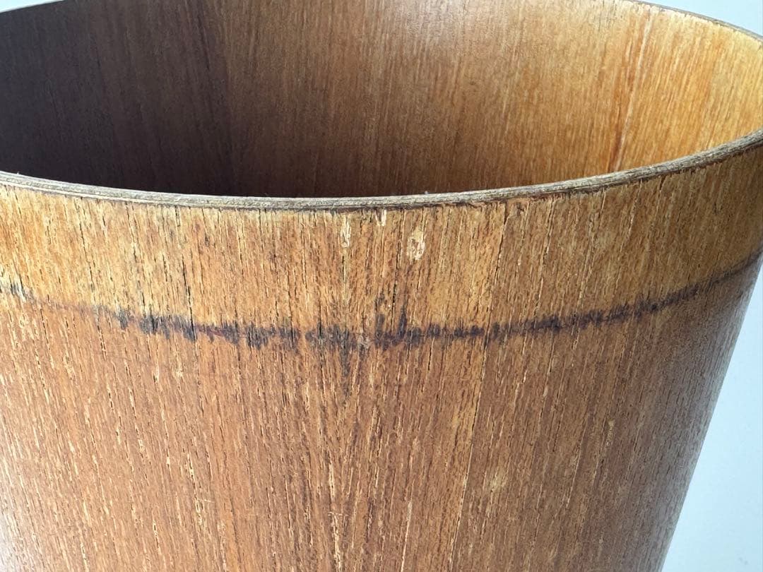 ヴィンテージ サイトーウッド SAITO WOOD 木製ごみ箱2個セット