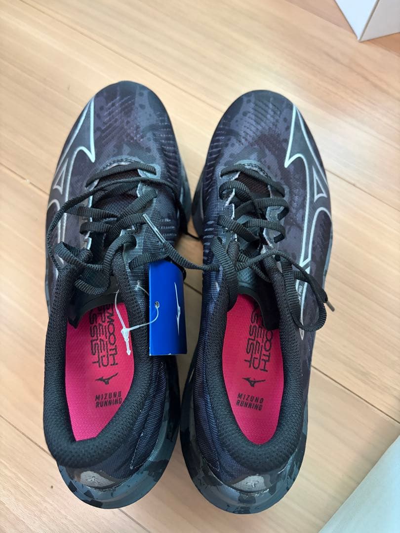 Mizuno Smooth Speed Assist ブラック/ピンク25.5
