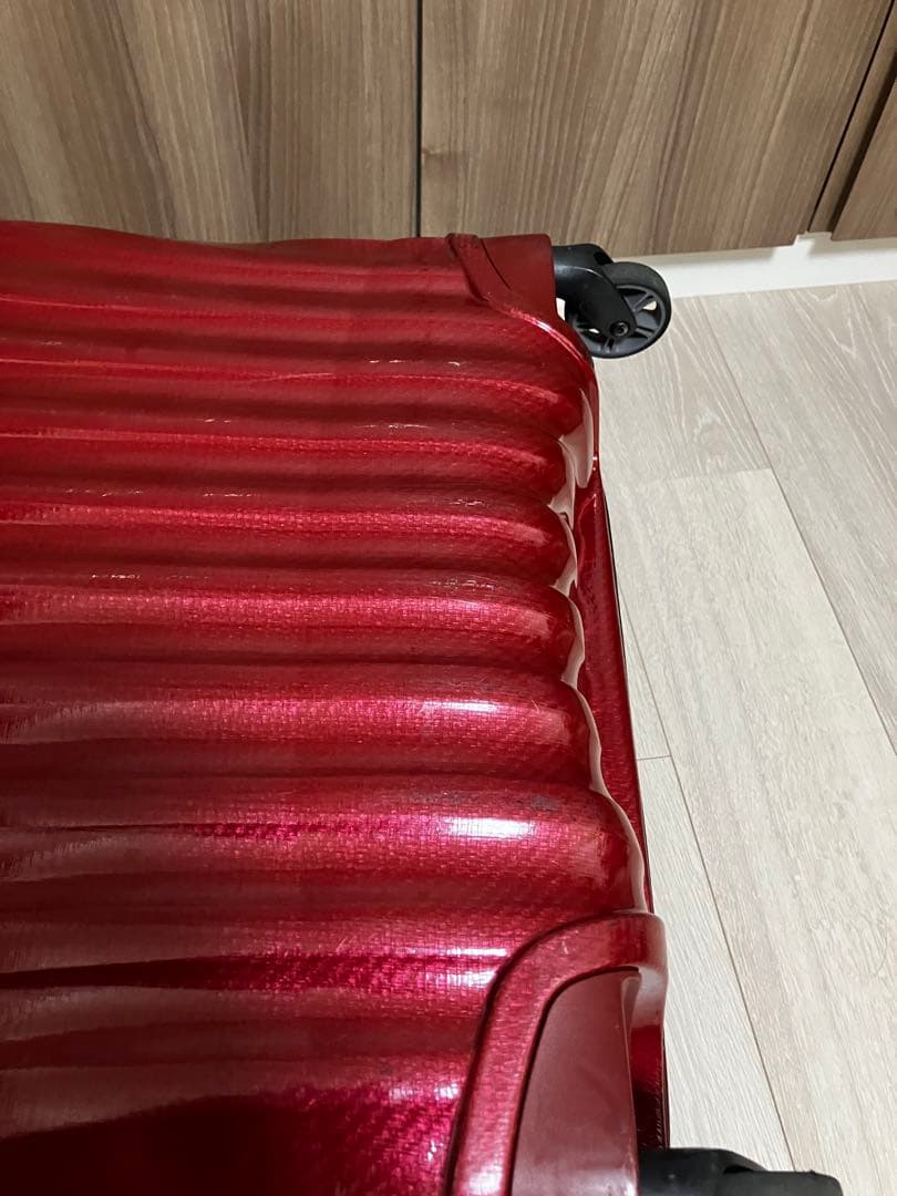 訳あり　サムソナイト コスモライト キャリー　赤　レッド　超軽量　旅行