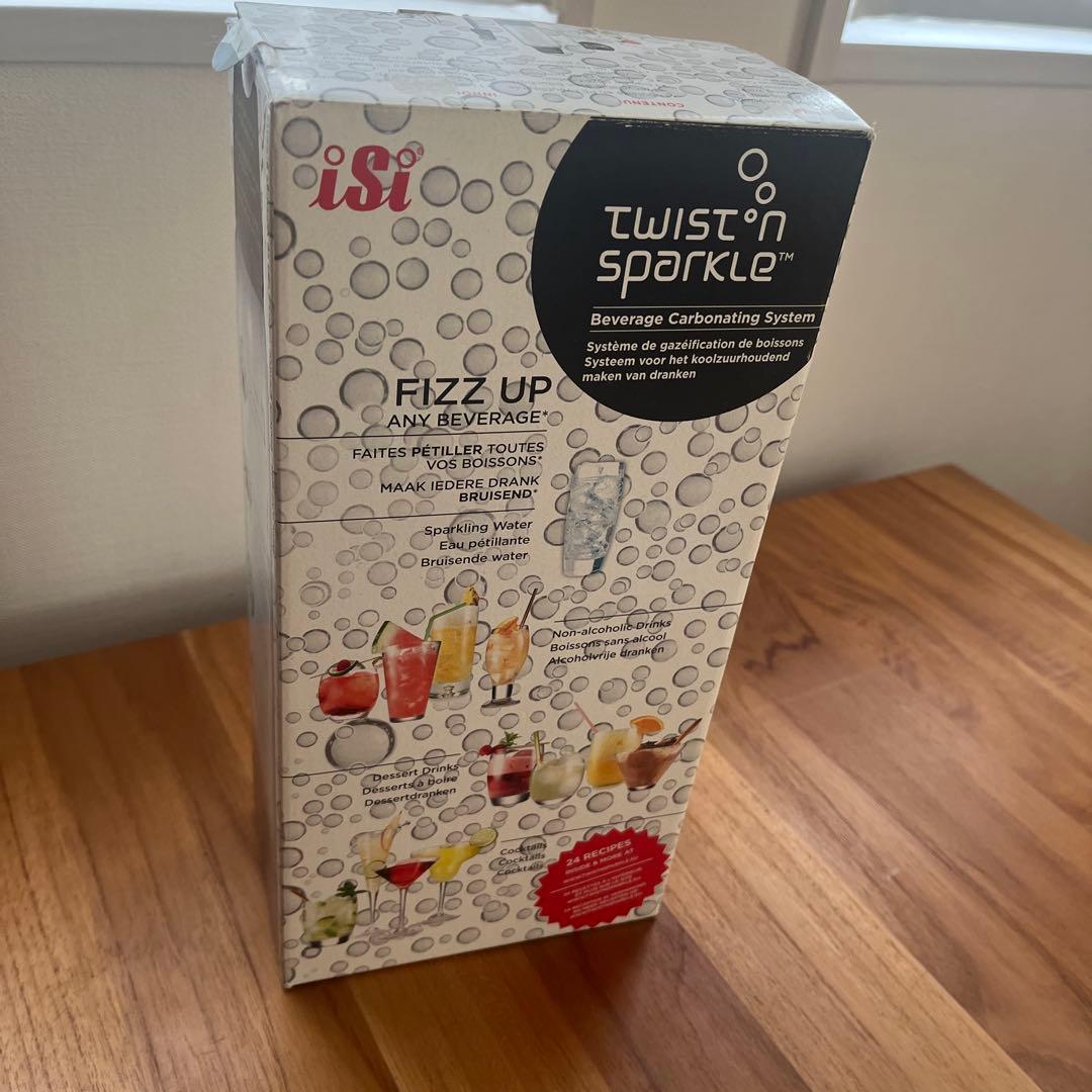 ツイスパソーダ本体&炭酸カートリッジ