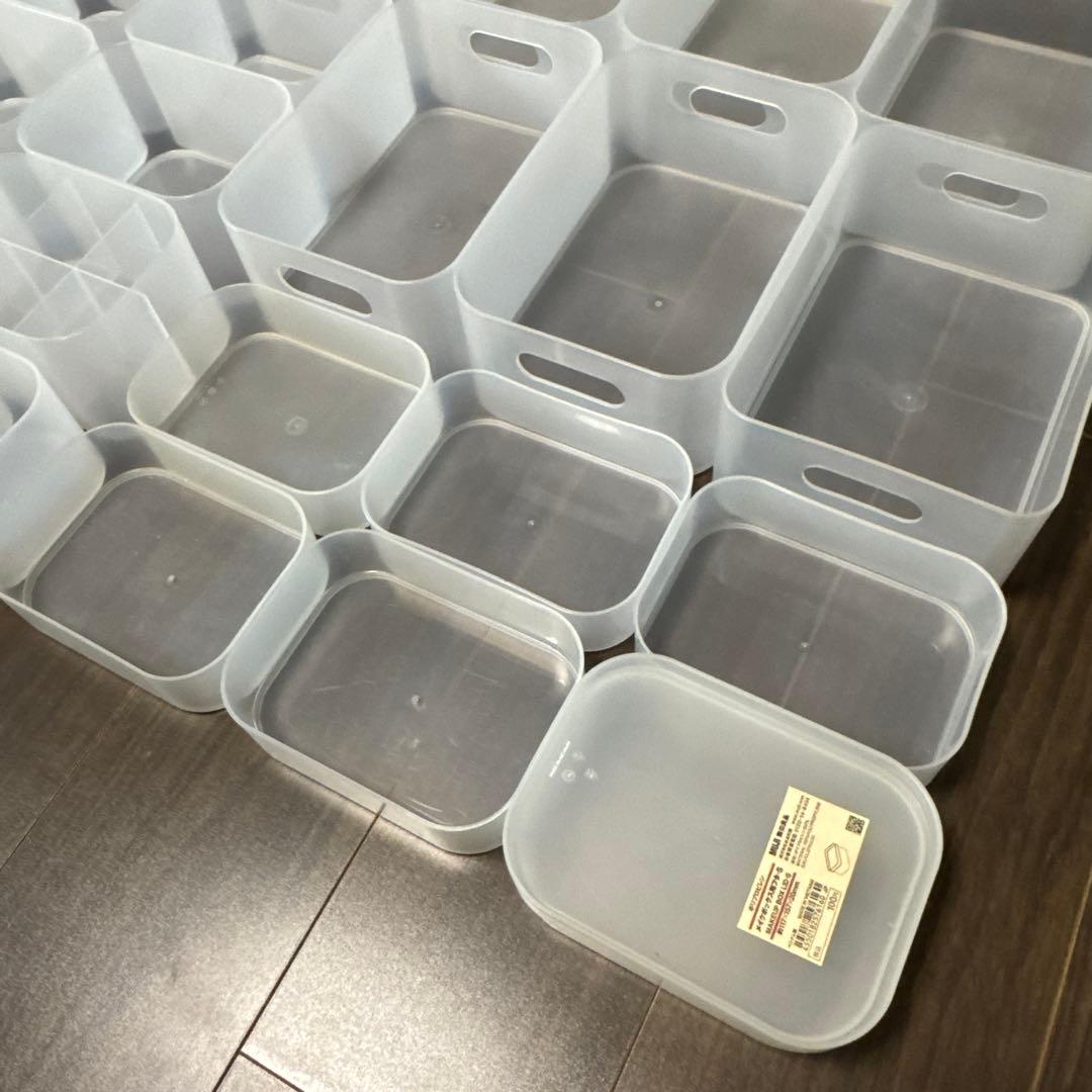 無印良品 ファイルボックス、その他プラスチックケース各種