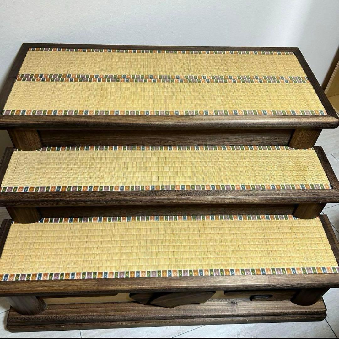 雛人形用　御飾台　三段飾り　飾り台