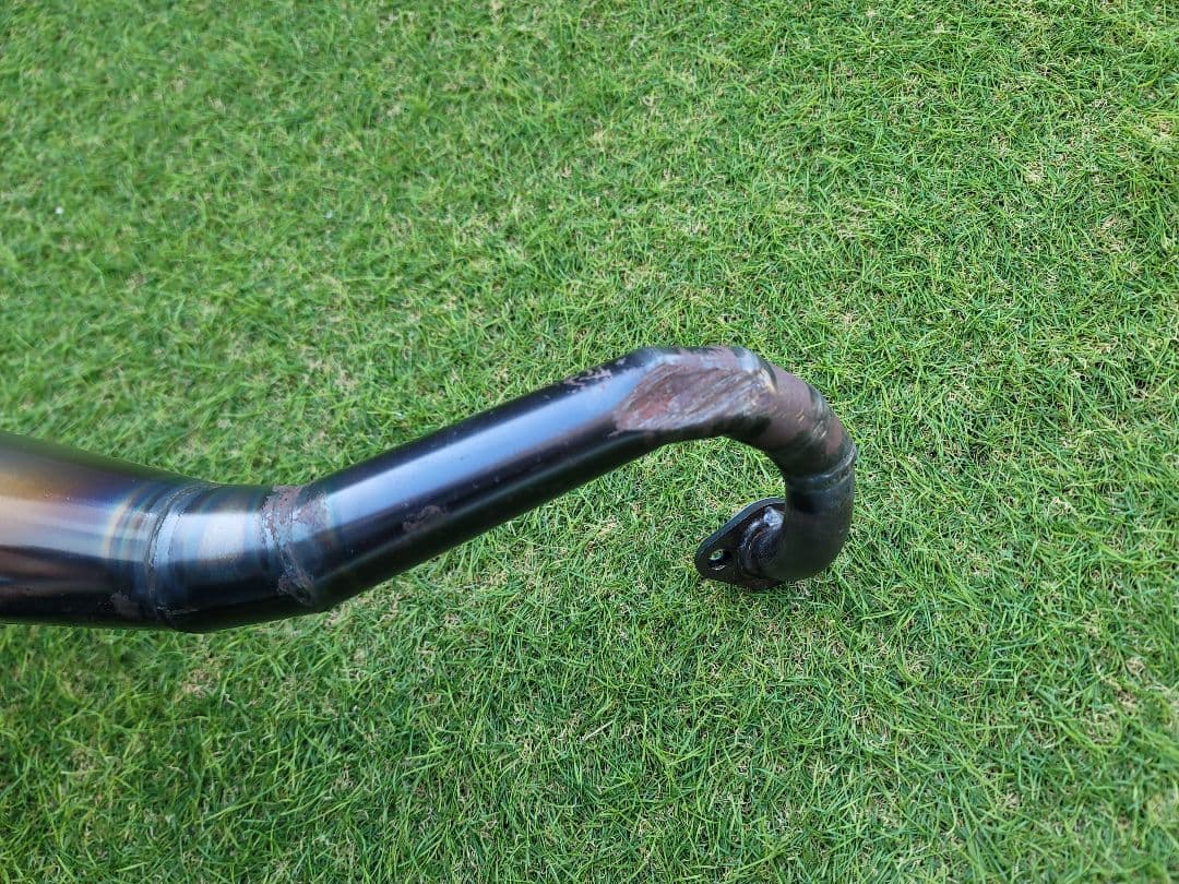 スズキ レッツ2 ZZ ストレートチャンバー マフラー rb-works