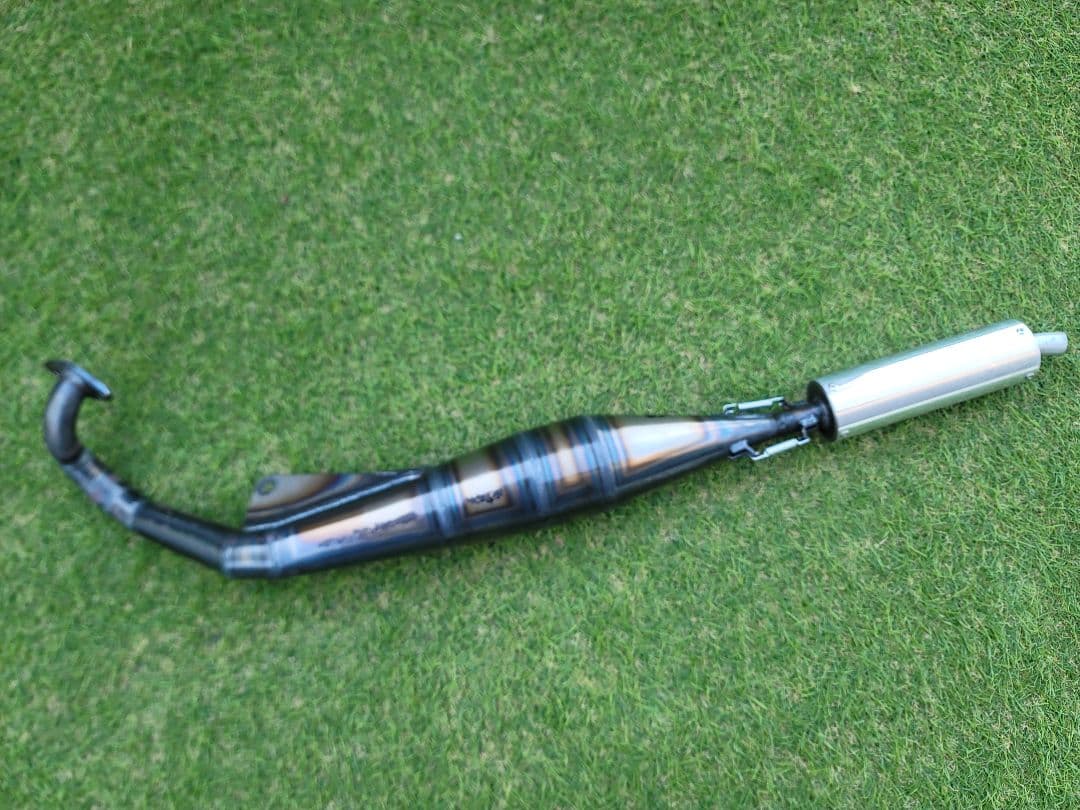 スズキ レッツ2 ZZ ストレートチャンバー マフラー rb-works