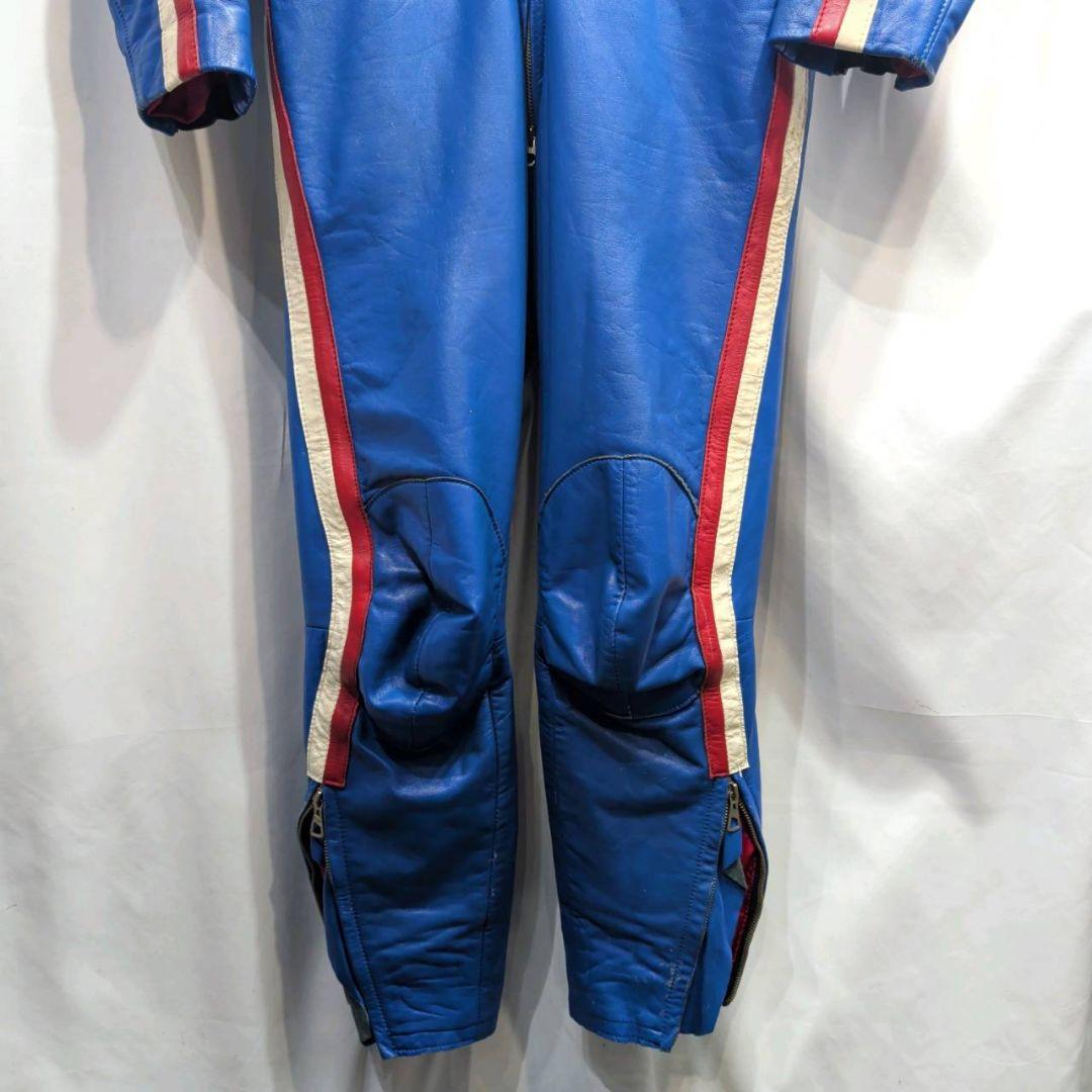 Vintage KOMBI コンビ レザー レーシングスーツ L相当 本革