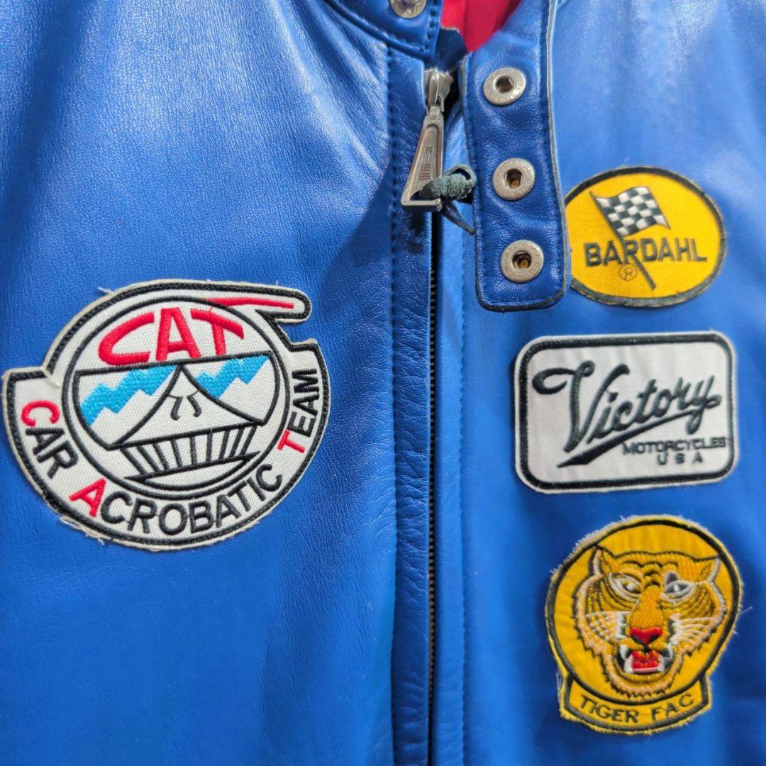 Vintage KOMBI コンビ レザー レーシングスーツ L相当 本革