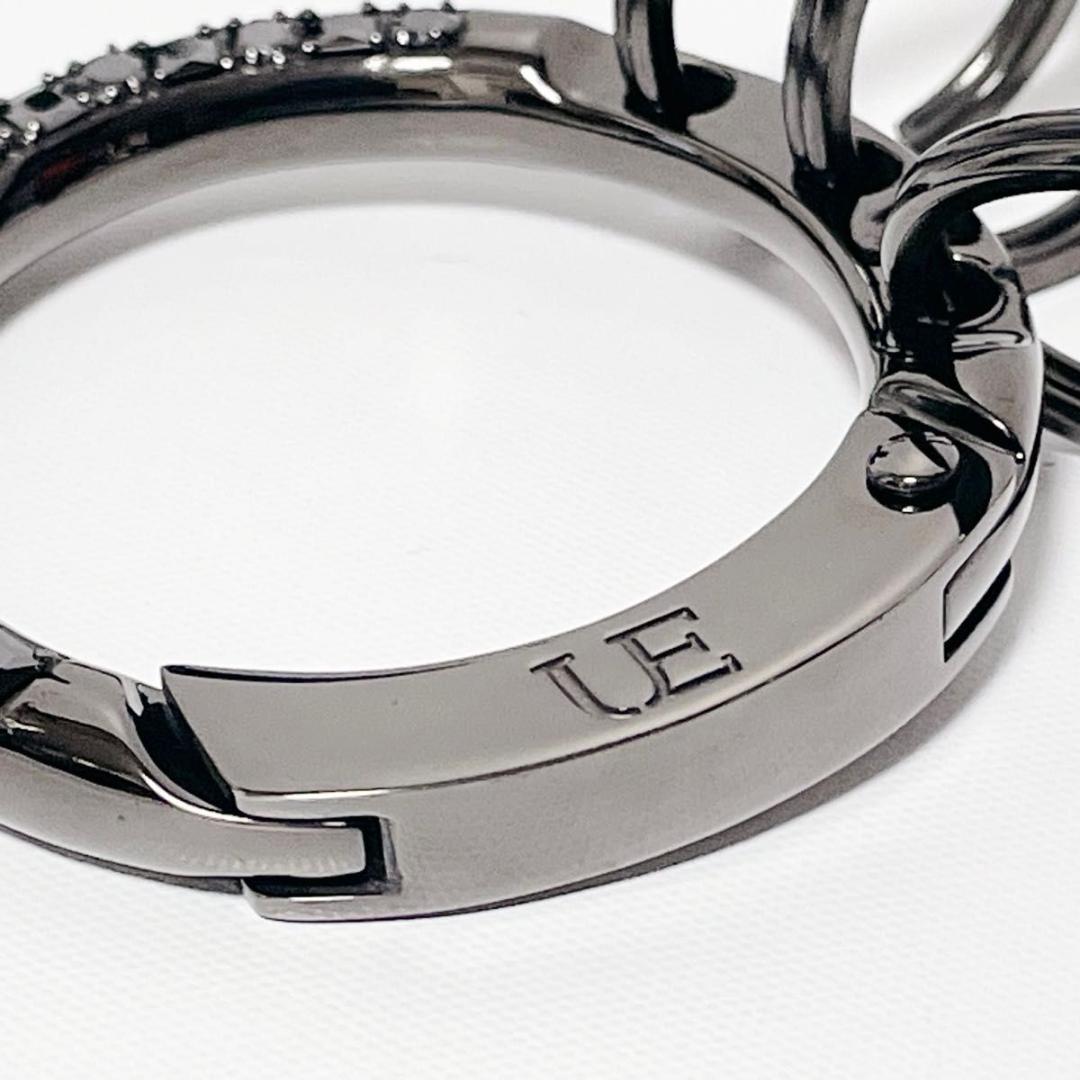 ユニフォームエクスペリメント サークルジルコニアカラビナ ブラック 黒 未使用