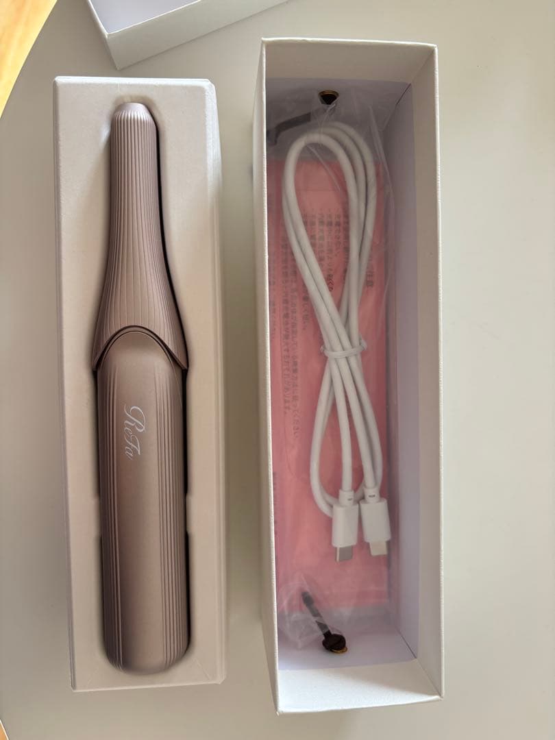 ReFa ST 6 フィンガーアイロン　シャンパンゴールド