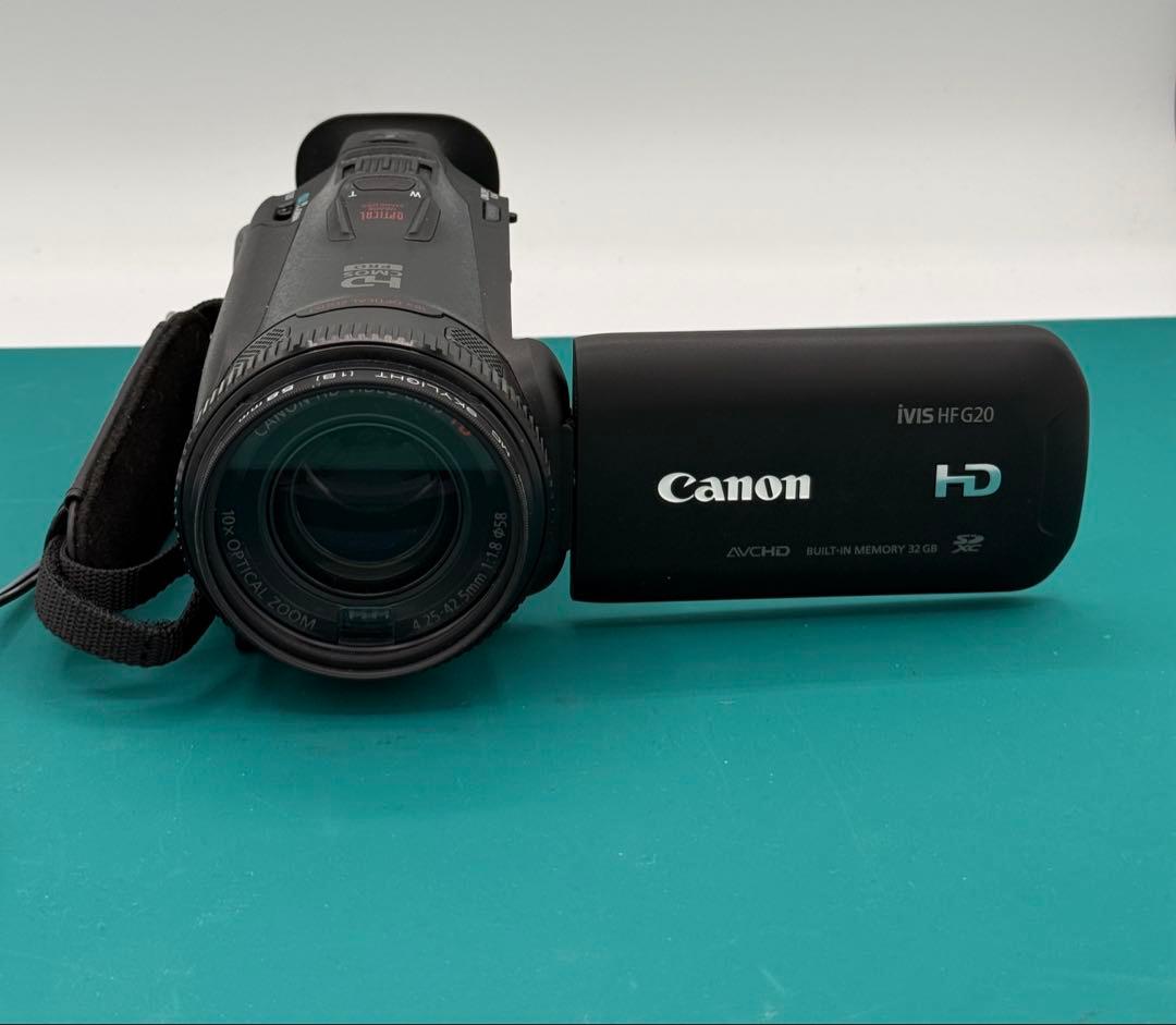 Canon iVIS HFG20 光学10倍ズーム 内蔵32GB ビデオカメラ