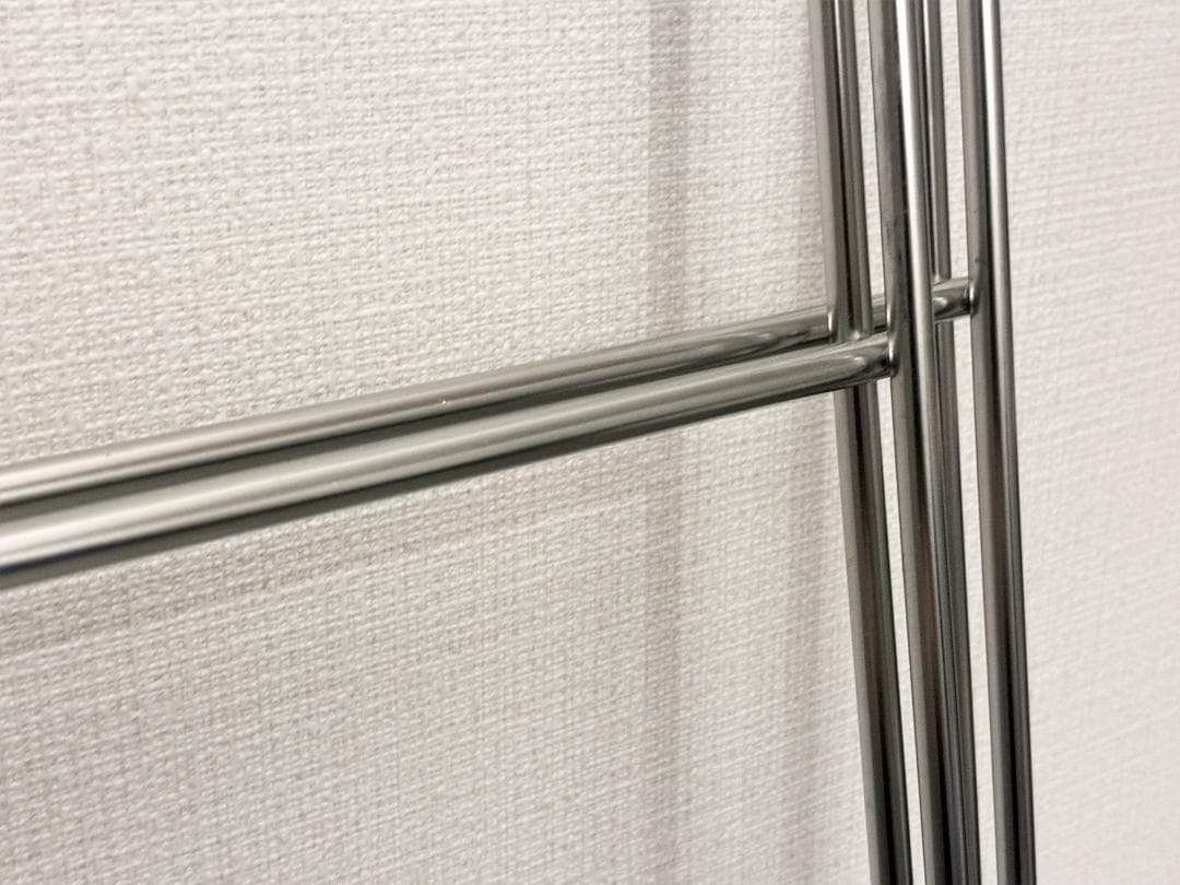 無印良品 ステンレスユニットシェルフ 追加用帆立 ミニ 2点セット