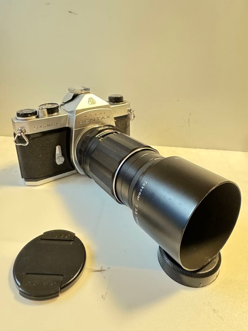 PENTAX SP &Super-Takumarレンズ2本（F1.8&F3.5）