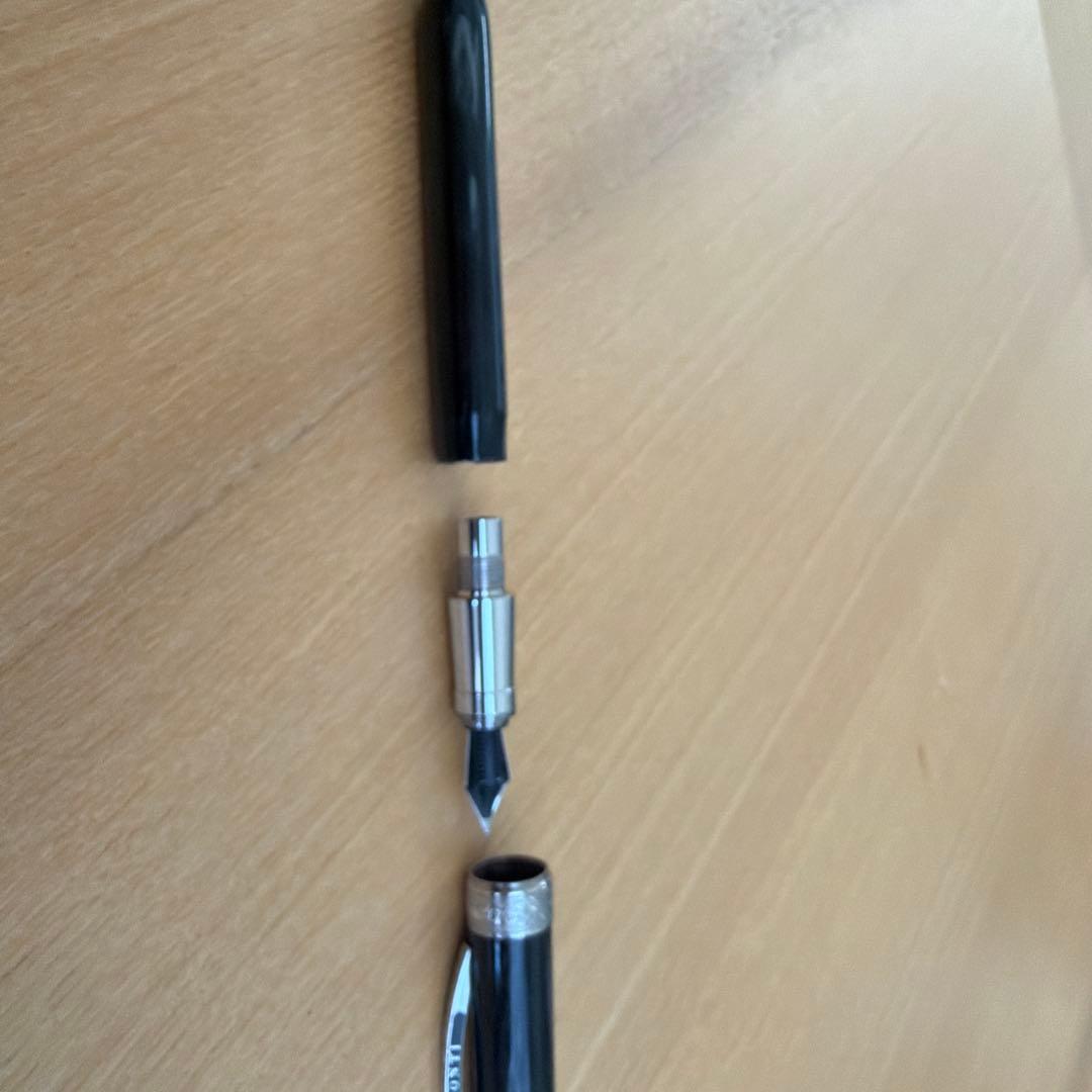 VISCONTI ブラック 万年筆（値引き可能）