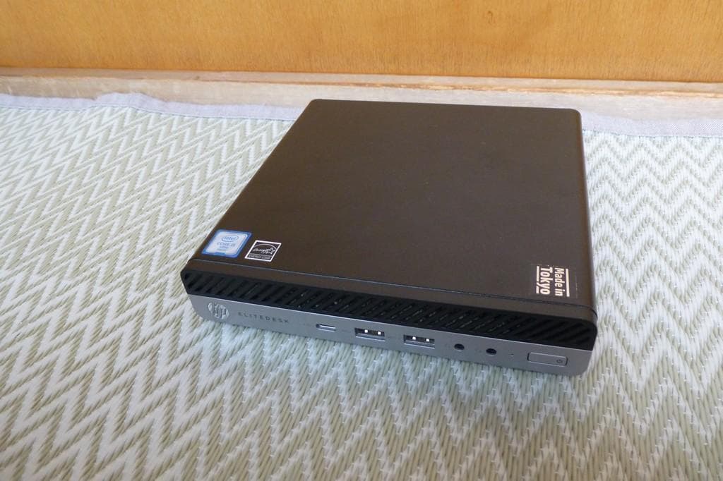 超小型筐体Win11 EliteDesk 800 NVMe SSD