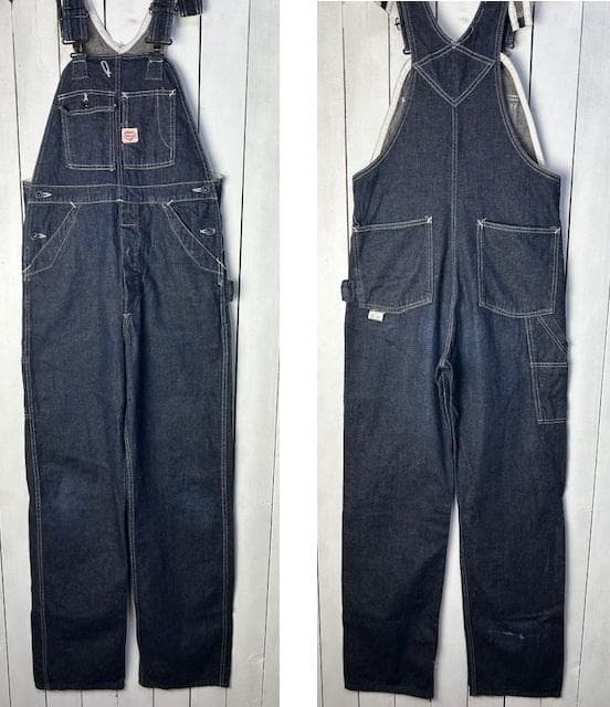 90s carhartt ハートタグ デニムオーバーオール 30 濃紺 復刻